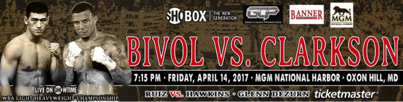 BivolClarkson Bivol vs Clarkson
