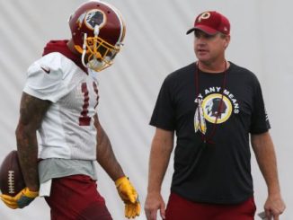 Terrelle Pryor and Jay Gruden