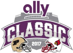 Purdue vs Louisville game logo