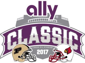 Purdue vs Louisville game logo